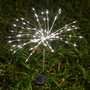 Solarlampe Terrasse Weihnachtsbeleuchtung Feuerwerk LED 90LED