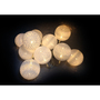 2 St�ck LED Lichterkette mit je 10 Kugeln LEDs warmwei�