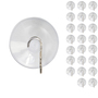 24 x Mojawo Saughaken 38mm - Aufh�nger mit Saugnapf und Metallhaken