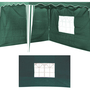 2er Seitenteile Fenster Seitenwand Faltpavillon Fenster Pavillon Gr�n 300x200cm