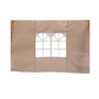 2er Seitenteile Fenster Seitenwand Faltpavillon Fenster Pavillon Beige 300x200cm