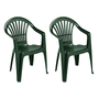2 St�ck Stapelstuhl Bistrostuhl Gartenstuhl MONA Kunststoff