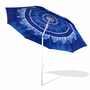 Sonnenschirm 190 cm Blau Knickbar Balkon Gartenschirm Strandschirm
