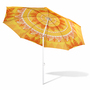 Sonnenschirm 190 cm Orange Knickbar Balkon Gartenschirm Strandschirm