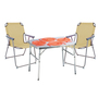 3-teiliges praktisches Campingm�bel Set Alu L75xB55xH60cm 