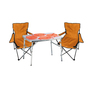 3-tlg. praktisches Campingm�bel Set Alu Campingtisch + 2 Anglersessel