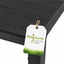Non-Wood Gartentisch Esstisch Aluminium anthrazit / schwarz L125xB70cm