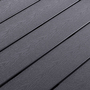 Non-Wood Aluminium Gartentisch Esstisch anthrazit / schwarz 150x80cm
