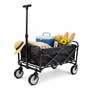 Faltbarer Bollerwagen Transportwagen Handwagen Gartenwagen Stahlrahmen