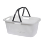 Tragbarer W�schekorb W�schesammler mit Henkel B60xL40XH26cm