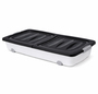 Rollerbox Unterbettbox auf Rollen mit Deckel 80 x 40 x 17 cm
