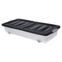Rollerbox Unterbettbox auf Rollen mit Deckel 80 x 40 x 17 cm 
