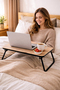 Betttisch Fr�hst�ckstablett Serviertablett Laptoptisch Tablettisch