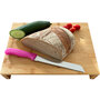 Brotmesser Made in Solingen ECHT SCHARF Wellenschliff Rostfrei Pink