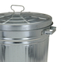55L Oskartonne Aschetonne mit Deckel M�lltonne Abfalleimer 