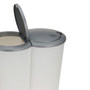 Duo Abfalleimer M�lleimer M�lltonne M�lltrenner Deckel 2x 25 Liter