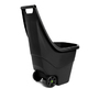 55 Liter Gartenkarre Schubkarre Handwagen Gartentrolley Schwarz
