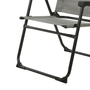 Aluminium Campingstuhl Klappstuhl Anglerstuhl Gartenstuhl Grau meliert