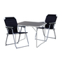 3er Campingm�bel Set Outdoor Camping Stuhl Aluminium Tisch klappbar 