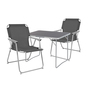 3er Campingm�bel Set Outdoor Camping Stuhl Aluminium Tisch klappbar 