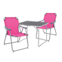 3er Campingm�bel Set Outdoor Camping Stuhl Aluminium Tisch klappbar 