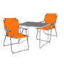 3er Campingm�bel Set Outdoor Camping Stuhl Aluminium Tisch klappbar 