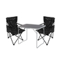 3-tlg Campingm�bel Set Campingtisch Anglerstuhl L80xB60xH68cm klappbar