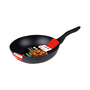 Wok Pfanne 28cm Wokpfanne Antihaft Aluminium Wok alle Herdarten