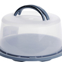 Kuchen Transportbox Kuchenbeh�lter Kuchenplatte Tortenbeh�lter Blau
