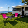 3teiliges Campingm�bel Set Campingtisch Campingstuhl L70xB70xH56cm 