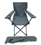 3-teiliges Campingm�bel Set Schwarz XL Tisch 80x60x68cm + Anglersessel