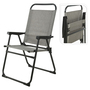 Aluminium Campingstuhl Klappstuhl Anglerstuhl Gartenstuhl Grau meliert