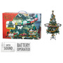 Weihnachtszug Zug Licht Sound Weihnachtsdekoration 87xL274cm Batterie