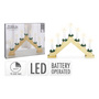 LED Holz Kerzenbr�cke Schwibbogen Lichterbogen Warmwei� B39xH31cm