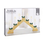 LED Holz Kerzenbr�cke Schwibbogen Lichterbogen Warmwei� B39xH31cm