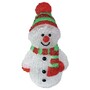 Acryl Schneemann 40 LEDs kaltwei� Au�enbeleuchtung