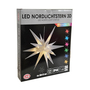 3D LED Stern zum H�ngen Weihnachtsbeleuchtung DIA 57cm Au�en IP44