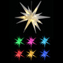 3D LED Stern zum H�ngen Weihnachtsbeleuchtung DIA 57cm Au�en IP44