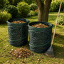 2er Gartenabfallsack Laubsack Biom�ll selbstaufstellend Popup 90L