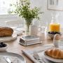 Butterdose Butterschale mit Deckel aus Edelstahl f�r 250g Butter