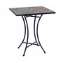 Outdoortisch Mosaiktisch Gartentisch Bistrotisch Tisch 61x61xH70cm