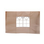 2er Seitenteile Fenster Seitenwand Alu-Faltpavillon Pavillon 300x300cm