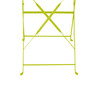 Bistrotisch Klapptisch Campingtisch Campingtisch Metall Lime B60xH71cm