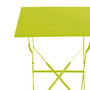 Bistrotisch Klapptisch Campingtisch Campingtisch Metall Lime B60xH71cm