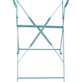 Bistrotisch Klapptisch Campingtisch Campingtisch  Metall T�rkis B60xH71cm