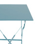Bistrotisch Klapptisch Campingtisch Campingtisch  Metall T�rkis B60xH71cm