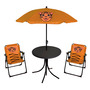 4tlg Kinder Campingm�bel Set Tiger Campingstuhl Tisch Sonnenschirm