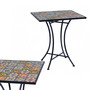 Mosaik Sitzgarnitur Set 3-teilig Sitzgruppe Gartenm�bel Tisch St�hle