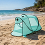 Kinder Pop-Up Strandmuschel Strandzelt Sichtschutz Zelt T�rkis UV 50+