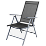 5-tlg Gartenm�bel Gartengarnitur Outdoor 125x70cm Anthrazit/Schwarz